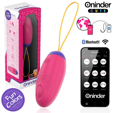 Uovo Vibrante ONINDER CUTE con Vibrazione e Movimento Ondulatorio